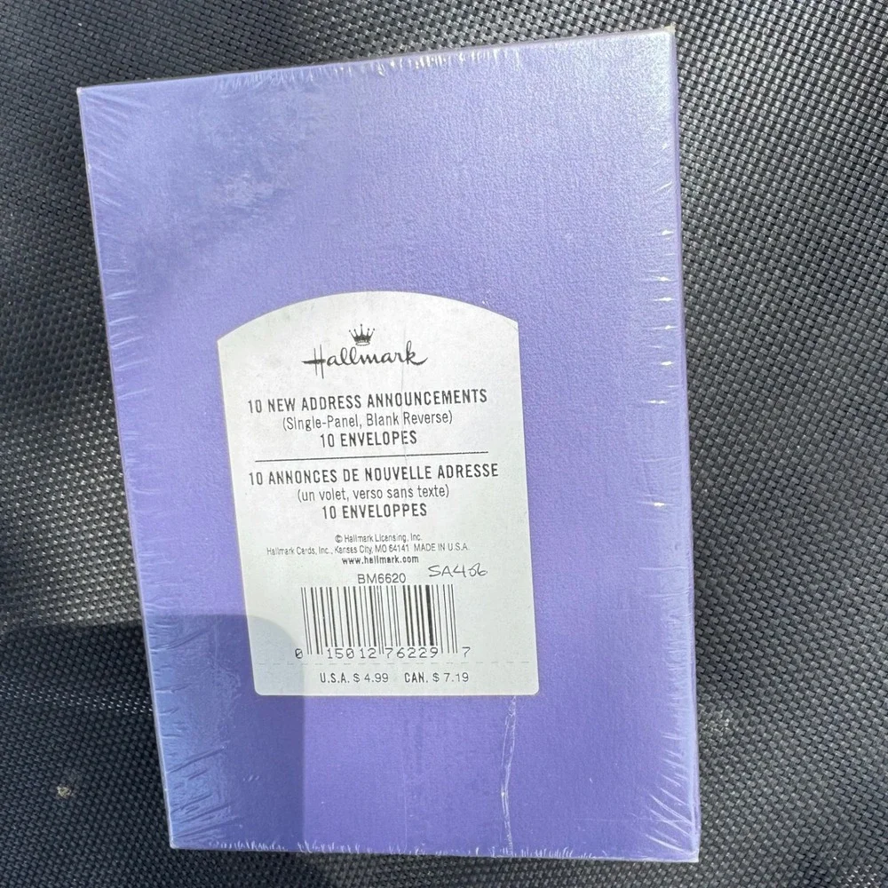 Hallmark Just Moved New Address Announcements 10 Cards Envelopes BM6620 USA‎
